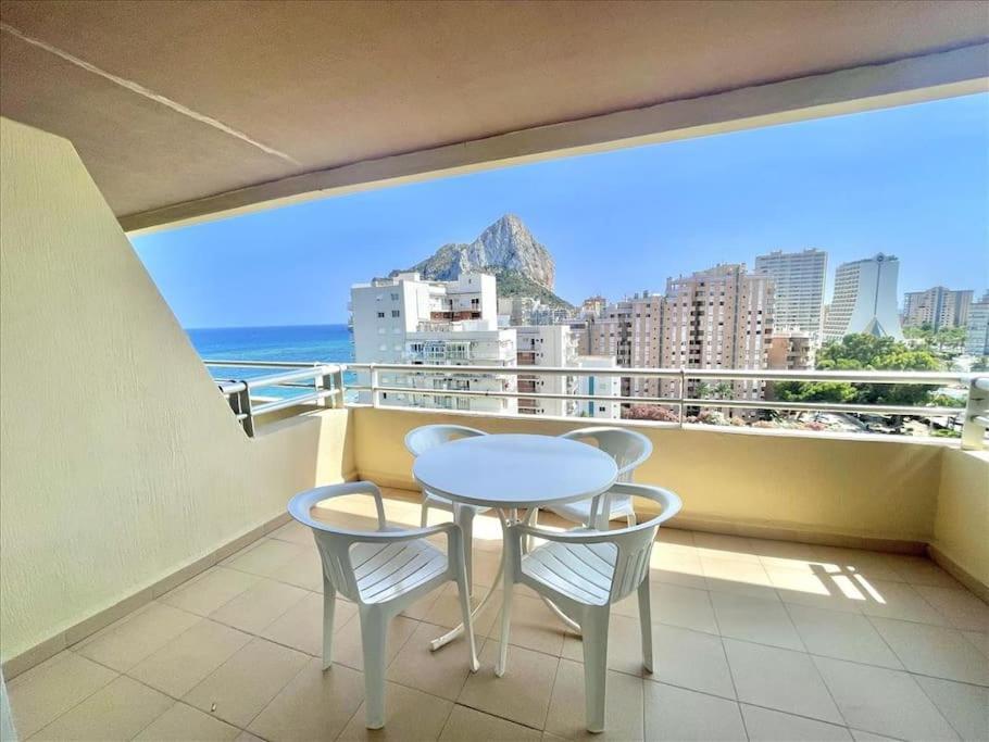 Apartamento Amplio Con 2 Dormitorios Y Vistas Al Mar Calpe Exterior photo