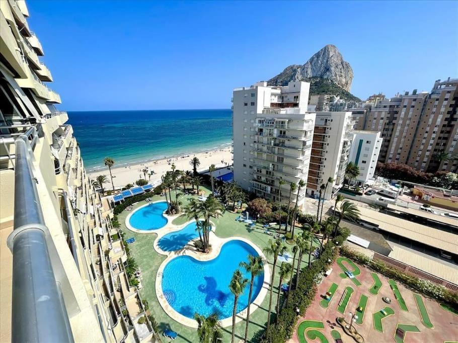 Apartamento Amplio Con 2 Dormitorios Y Vistas Al Mar Calpe Exterior photo